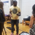 Cheryl Speranza Leadership Institute youth film production class. Learning to operate the equipment and edit the video.